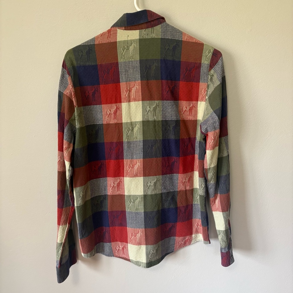 Panhandle Slim Horse Flannel Cotton Small - Picture 5 of 7